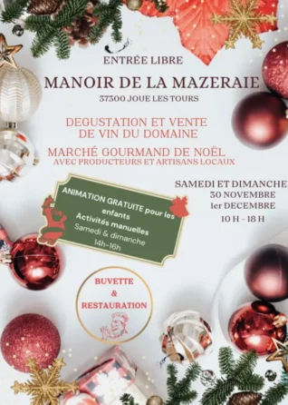 marché de noel manoir de la maezraie